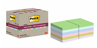 Notas Post-it® recicladas
