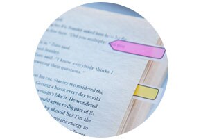 Marcadores Post-it®
