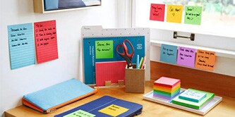 Notas Post-it® Super Sticky Colección Playful
