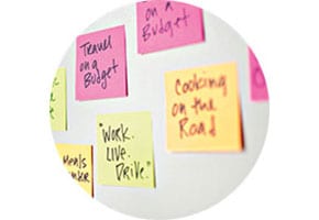 Notas Post-it® Super Sticky 
