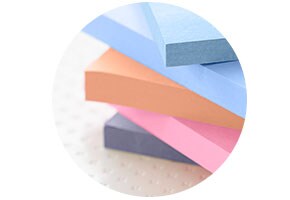 Notas Post-it® Super Sticky
