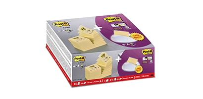 ¡Consigue un dispensador de Post-it® Z-Notes gratis!
